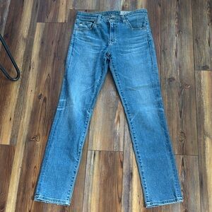 Ag The Prima Ankle Blue Jeans Sz 26R Adriano Goldschmied